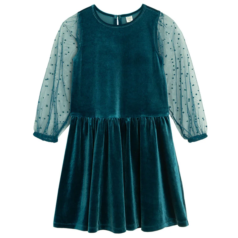 Cool Club by SMYK GREEN DRESS L/S